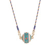 Fashion Tarot Necklace Copper Gold Plated Geometric Minimalist Pendant Unisex