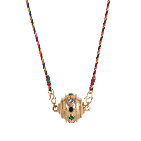 Fashion Tarot Necklace Copper Gold Plated Geometric Minimalist Pendant Unisex