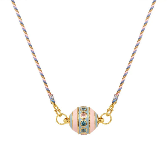 Fashion Tarot Necklace Copper Gold Plated Geometric Pendant Unisex Minimalist Style