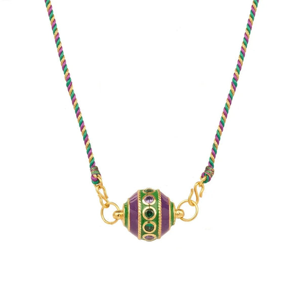 Fashion Tarot Necklace Copper Gold Plated Geometric Pendant Unisex