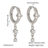 Fashion Tassel Light Luxury Design Women's Geometric Earrings Pendant Jewelry In Stainless Steel With Pvd Furnace Vacuum Real Gold Plating