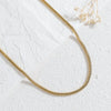 Fashion Thick Chain Necklace Stainless Steel 18K Goldplated Hiphop Rock Style