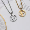 Fashion Titanium Steel Lightning Pendant Necklace For Men And Women