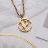 Fashion Titanium Steel Lightning Pendant Necklace For Men And Women