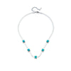 Fashion Titanium Steel Snake Bone Chain Geometric Clavicle Necklace With Electroplating
