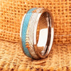 Fashion Trend Hip Hop Silver Wood Grain Arrow Stainless Steel Ring For Men And Women