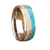 Fashion Trend Hip Hop Silver Wood Grain Arrow Stainless Steel Ring For Men And Women