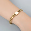 Fashion Trend Stainless Steel  Cuban Chain Bracelet Wholesale Gooddiy