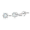 Fashion Unisex Geometric Stainless Steel Earrings With Emerald Set Zircon And Electroplating Design