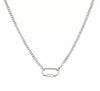 Fashion Versatile Necklace Accessories Stainless Steel Titanium Steel Geometric Electroplating Light Luxury Style Unisex