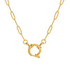 Fashion Versatile Necklace Accessories Stainless Steel Titanium Steel Geometric Electroplating Light Luxury Style Unisex