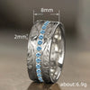 Fashion Wedding Ring Copper Antique Style With Geometric Pattern Electroplated For Men And Women