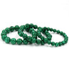 Fashion Wild Malachite Bracelet Mixed Material Electroplating