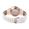 Fashion Women's Alloy Case Textile Strap Round Dial Glass Quartz Watch