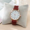Fashion Women's Alloy Metal Strap Round Dial Quartz Watch With Magnet Strap