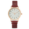 Fashion Women's Alloy Metal Strap Round Dial Quartz Watch With Magnet Strap