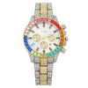 Fashion Women's Alloy Watch With Threeeye Design And Mineral Strengthened Glass Mirror