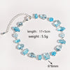 Fashion Women's Artificial Crystal Zircon Color Bracelet