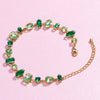 Fashion Women's Artificial Crystal Zircon Color Bracelet