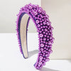 Fashion Women's Pearl Hair Hoop Handmade
