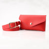 Fashion Women’s Pu Leather Waist Belt Bag With Alloy Pin Buckle Mini Phone And Key Pouch