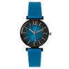 Fashion Women's Quartz Watch Alloy Case Imitation Leather Strap Stainless Steel Buckle Round Dial