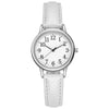 Fashion Women's Quartz Watch Alloy Strap Stainless Steel Clasp Round Dial