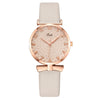 Fashion Women's Quartz Watch With Alloy Case Imitation Leather Strap And Round Dial