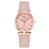 Fashion Women's Quartz Watch With Alloy Case Imitation Leather Strap And Round Dial
