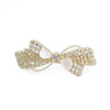 Fashion Women's Rhinestone Hairpin With Butterfly And Small Flower Design And Baking Paint Process