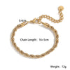 Fashion Women's Stainless Steel Geometric Bracelet With Microsetting