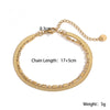 Fashion Women's Stainless Steel Geometric Bracelet With Microsetting