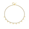 Fashion Women's Titanium Steel Eightpointed Star Necklace With Electroplating Treatment And Regular Chain