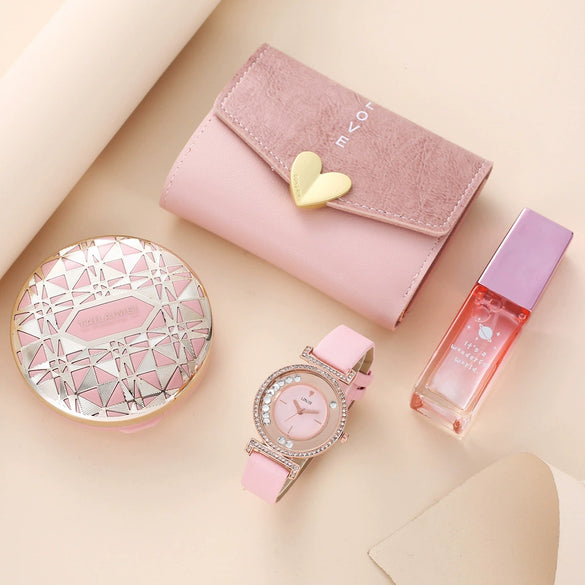 Fashionable Allmatch Gift Box With Alloy Items For Girls