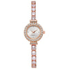Fashionable Alloy Square Dial Quartz Women's Bracelet Watch