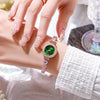 Fashionable Alloy Square Dial Quartz Women's Bracelet Watch