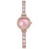 Fashionable Alloy Square Dial Quartz Women's Bracelet Watch