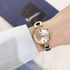 Fashionable Elegant Women's Alloy Quartz Watch With Round Dial And Pin Buckle