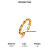 Fashionable Goldplated Copper Evil Eye Ring With Blue Zircon Design Adjustable Open Band Unisex Statement Jewelry