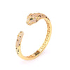 Fashionable Leopard Style Hand Jewelry Set With Glue Microinlaid Made Of Environmental Protection Copper And Electroplated