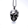 Fashionable Retro Men's Titanium Steel Thor Hammer Pendant Necklace With Baking Paint And Cartoon Characters Pattern
