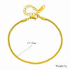 Fashionable Simple Niche Design Light Luxury Elegant Titanium Steel Rotating Thread Twist Chain Necklace Bracelet Suit With Geometric Pattern And Electroplating Treatment