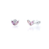 Fashionable Simple S925 Silver Geometric Horse Eye Diamond Embedded Electroplated Women's Mini Ear Studs Earrings