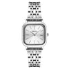 Fashionable Square Steel Band Women's Quartz Watch With Simple Cute Design And Alloy Case And Strap