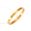 Fashionable Titanium Steel Bracelet With Smooth Niche Design And Polish Finish