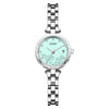 Fashionable Women's Alloy Bracelet Watch With Round Dial And Mineral Reinforced Glass Mirror