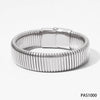 Fashionable Women's Stainless Steel Electroplated Geometric Design Bracelet
