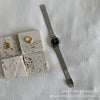 Female Fashion Metal Square Dial Quartz Watch