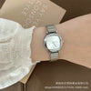 Female Fashion Metal Square Dial Quartz Watch