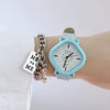 Female Leisure Alloy Case Ordinary Glass Mirror Quartz Watch